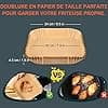 Air fryer accessories Square 5.5L, Accessories for electric oil free fryer XXL accessories air fryer accessories for airfryer cosori 5.5L, philips 6,2L, Aigostar 7L - Image 8