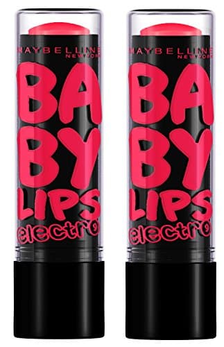 Gemey Maybelline Baby Lips Electro 6 Lip Balms Strick à Rose – Pack of 2 - Image 3