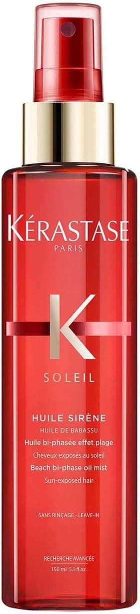 Kérastase, Sun, No-Rinse UV Hair Oil with Sun Protection, For All Hair Types, Mermaid Oil, 150 ml