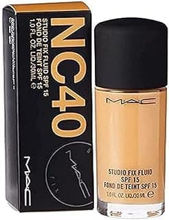MAC MAC, FOND DE TEINT STUDIO FIX FLUID SPF 15 - NC 40, 30 ml