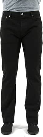 Levi's Men's 501 Original Fit V5 Jeans, Stonewashed Black, 34W / 32L