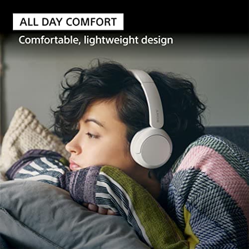 Sony WH-CH520 Wireless Bluetooth Supra-Ear with Microphone for Phone Calling, Black - Image 4