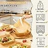 Airfryer Baking Sheets for Russell Hobbs 4L 18x18cm Airfryer Baking Paper for Russell Hobbs 4L Airfryer Baking Paper for Russell Hobbs 4L Airfryer Baking Paper for Russel Hobbs Accessories - Image 8