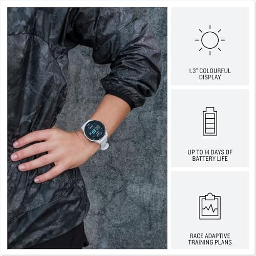 Garmin Forerunner 255 - Running Multisport GPS Smart Watch - Gray - 46mm Case - Image 4