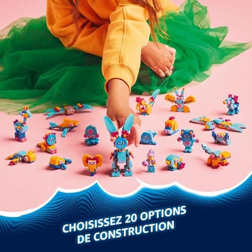 LEGO DREAMZzz Bunchu Adventures Creative Animals 20-in-1 Rabbit Building Toy for Girls Aged 7 and Above - Novelty Game with Izzie Minifigure 71488 - Image 4
