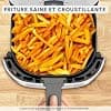 Oil free fryer MOULINEX Easy Fry Essential,Capacity 3.5 L, Compact Air Fryer, Versatile, Energy Efficient EZ130A20, MOUEZ130A20 - Image 5