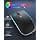 Wireless Mouse TECURS Keyboard for iPad/Samsung/Lenovo/iPhone Tablet Silent Backlit, Bluetooth Keyboard and Mouse Lightweight Rechargeable Portable AZERTY for iOS, Android (Black) - Image 6