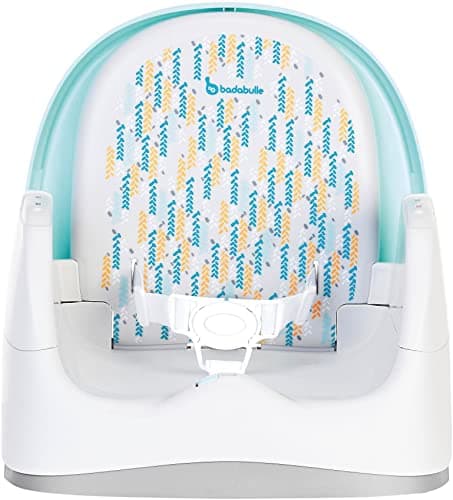 Badabulle Trendy Meal Children's Chair Riser, Universal, Suitable for All Chairs, Ergonomic Shape, Adjustable & Removable Shelf, Compact Folding & Easy Storage, Evolutionary - Image 7