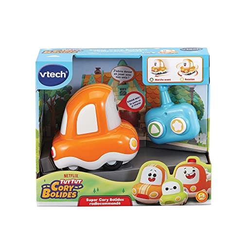 VTech - Tut Tut Cory Drivers, Super Cory RC Car with Remote Control Suitable for Small Hands, Interactive Toy, Gift for Children from 1 Year to 5 Years - Image 6