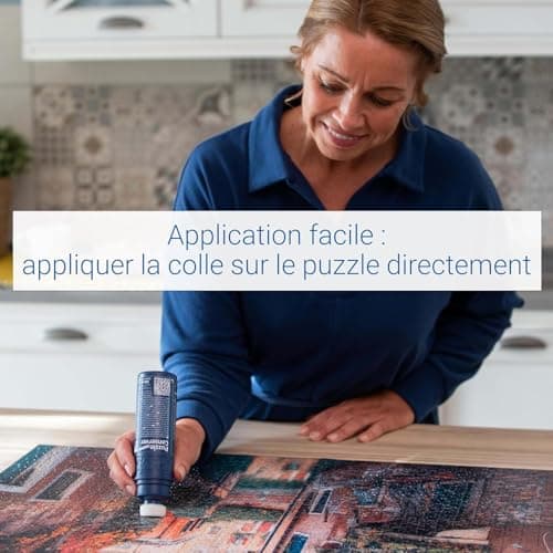 Ravensburger - 200ml Liquid Puzzle Glue with Applicator - For Gluing Up to 4 Puzzles of 1000 Pieces - Ready to Use - Compatible with All Cardboard Puzzles - 17954 - Image 6