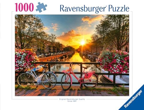 Ravensburger - Puzzle Amsterdam - 1000 piece bicycle puzzle - Adults and children from 14 years old - 1200066 - Image 3