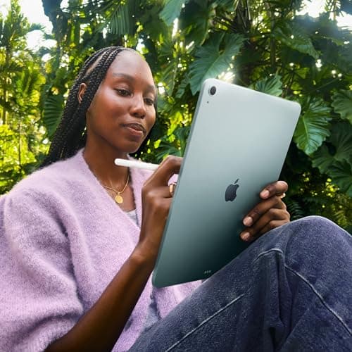 Apple iPad Air 11 Inch with M3 Chip: Apple Intelligence, Liquid Retina Display, 512GB, 12MP Front/Rear Cameras, Wi-Fi 6E, Touch ID, One-Day Battery Life - Space Gray - Image 6