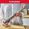 Moulinex QuickChef DD6578 1000W Manual Mixer with Turbo Speed Control with 2 Cutting Accessories, Chopper and Measuring Cup, Splash Proof Dome, Steel - Image 6