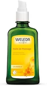 WELEDA - Calendula Massage Oil - Care and protection of sensitive and fragile skin - NATRUE* - Organic** - Vegan*** - 100 ml