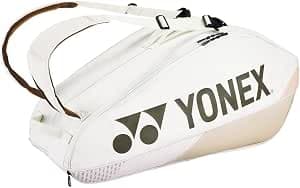 Yonex Pro Racquet Bag 8 Pcs Sand Beige Racket Cover Beige - Rose