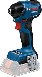 Bosch Professional 18V System visseuse à chocs sans-fil GDR 18V-220 C (jusqu’à 3 400 tr/min, couple 220 Nm, moteur sans charbons, avec 1 clip de ceinture, 1 porte-embout)