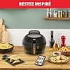 Tefal Actifry & Grill Genius Fryer without Oil, Grill Function, 9 Automatic Menus, Grill Included, Digital Recipe Book, Made in France, Air Fryer FZ775810 - Image 6