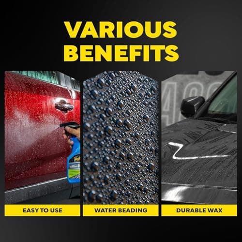 Meguiar's G190526EU Spray cire traitement hydrophobe - Hybride Céramique - Traitement Céramique Hydrophobe - Protection Avancée Carrosserie - Effet Perlant - Nettoyage Voiture - Image 5