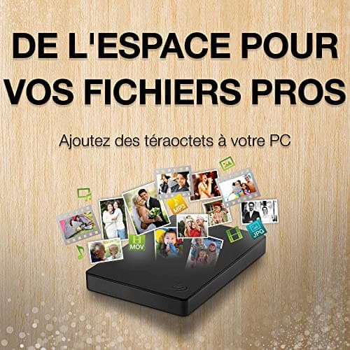 Seagate Portable Amazon Special Edition 1TB, USB 3.0 Portable External Hard Drive for Mac, PC, Services Rescue (STGX1000400) - Image 5