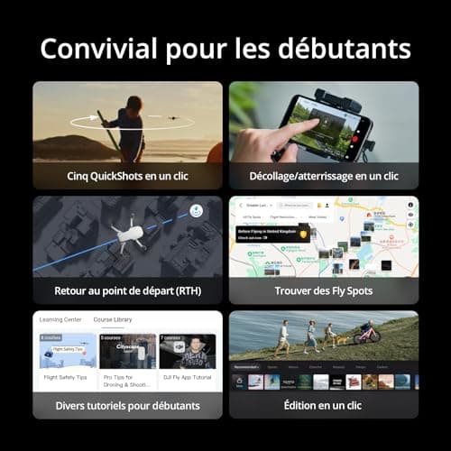 DJI Bundle Fly More Mini 4K, Camera Drone 4K UHD, Less than 249g, Video Transmission over 10km, Auto Return, Three Batteries, Flight Time max. 93 min, C0, QuickShots - Image 5