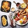 2 Pieces Silicone Air Fryer Mould for Moulinex Easy Fry Dual EZ9018 5.2/3.1L, Air Fryer Accessories for Philips Dual Basket Airfryer Series 3000, Reusable Airfryer Mould Dish (9018) - Image 5