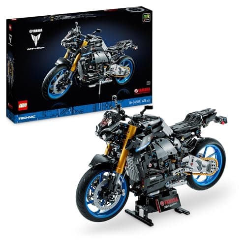 LEGO Technic Yamaha MT-10 SP - Maquette à Construire de Moto pour Adultes - Modélisme Authentique avec Moteur 4 Cylindres et Direction Fonctionnelle - Idée Cadeau Hommes et Femmes 42159 - Image 2