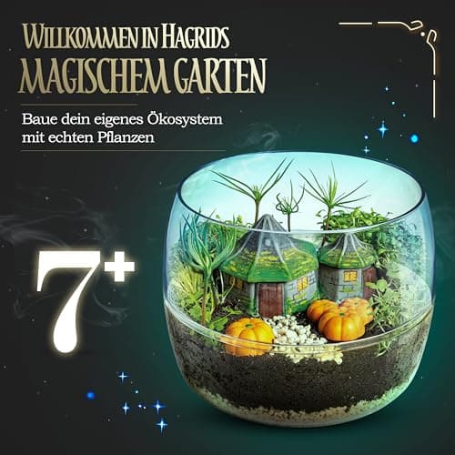 Clementoni | Harry Potter Terrarium for Children 7+ | Hagrid Hut | Buildable | Creative Botanical Activity DIY | Ecological Kit With Plaster, Seeds, Peat | Gift Idea for Children - Image 3
