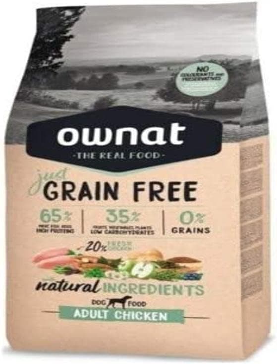Ownat Just Cereal-Free Adult Chicken 3 kg - Image 1