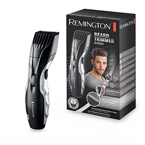 Remington Barba Beard Trimmer for Men with Ceramic Blades and Adjustable Stubble Trimmer Comb for Variable Lengths - MB320C - Image 3