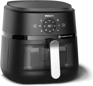 Airfryer Series 2000 NA231/00 Freidora de Aire 13 in 1 Con Ventana 6.2L 1700W Negra