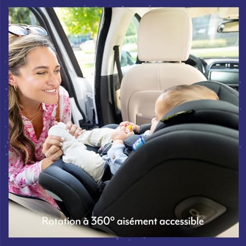Graco Turn2Me Grow i-Size R129 3-in-1 Multi-Age Car Seat ISOFIX 360° Rotatable 40 to 125 cm (From Birth to Approx 7 Years), 5-Point Harness - Image 6