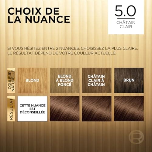 L'ORÉAL PARIS - Permanent hair colour - Long lasting and bright - 100% coverage of white hair - Preference - Shade: Bruges (5.0), Light Brown - Image 7