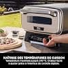 Ninja Artisan Electric Pizza Oven & Fryer Electric Outdoor with 4 Modes: Pizza, Oil-free Frying, Bake, Rise, With Stone, Shovel, Tray, Crushti Basket, Grey MO201EU - Image 4