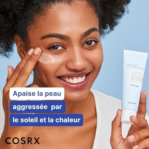 COSRX Ultra Light Invisible Sunscreen | SPF50 PA++++, Pas d'écran solaire White Cast, léger et à absorption rapide, protection UV, hydratation boost pour peau endommagée par le soleil, Korean Skincare - Image 6