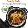 Sicheer Replacement Stainless Steel Pot Inner Pot Replacement for Ninja Foodi 8L - Image 5