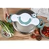Seb P4620816 Pressure Cooker 7.5 L + Book of 100 Recipes, Induction, Stainless Steel Pressure Cooker, Made in France, Clipsominut' Easy - Image 4
