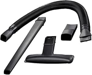 Electrolux, KIT360+, Home and Car Cleaning Kit for Rapido and ErgoRapido, Flexible and Specialized Tips, Flexible Hose and Crevice Pipe, Maximum Efficiency in Tight Spaces, Black