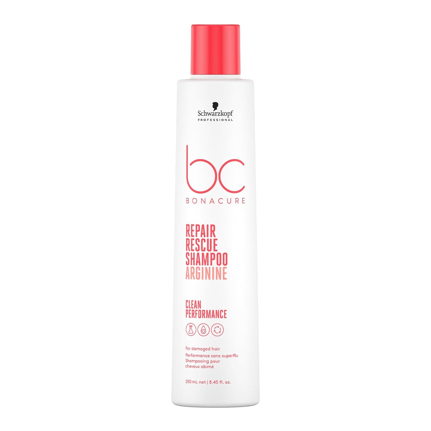 Schwarzkopf Professional Bonacure Repair Rescue Shampoo Pour Cheveux Abîmés Complexe De Soins Végan Avec Arginine Cell Equalizer Technology Hydratant Force Intérieure Sans Sulfate 250 ml - Image 9