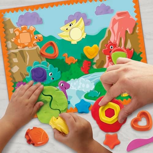 Play-Doh Starters Dino Shapes and Colours, Modelling Clay, Manual Activity, From 3 Years Old - Image 4