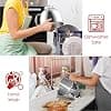 KITOART KSM150 Stainless Steel Mixing Bowl for KitchenAid Artisan & Classic Series 4.5 pin/5 liter Tilt-Head Stand Mixers, Silver, 5QT SSB - Image 5