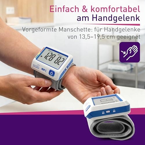 Scala SC 6027 NFC Wrist Blood Pressure Monitor 60270 - Image 5