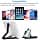 Adjustable Portable Tablet Holder Stand for iPad Samsung Galaxy and Kindle Fire Tablets, Phone Desk Stand for iPhone 16 14 15 Pro Max - Image 4