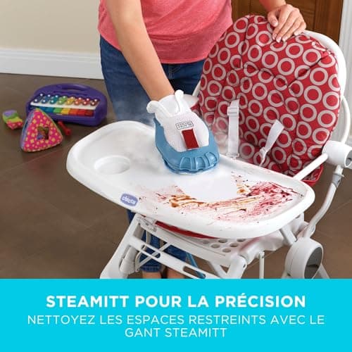BLACK+DECKER Balai Vapeur 9 en 1 avec Nettoyeur à Main et Gant SteaMitt, 1,3 kW, FSMH1351SM-QS - Image 5