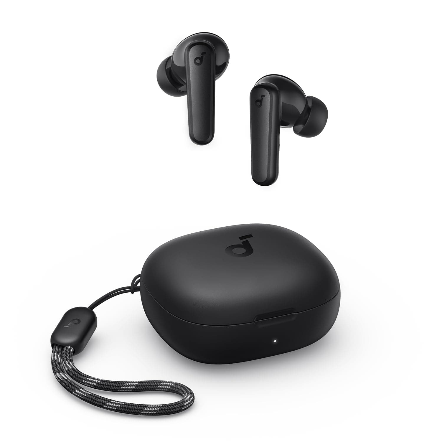 Soundcore P20i Wireless Bluetooth Earphones by Anker, Wireless Bluetooth 5.3 Headphones, 10 mm Drivers, Low Bass, 30 H Playback, IPX5 Waterproof, EQ Via App, 2 Microphones, Single Earphone Mode