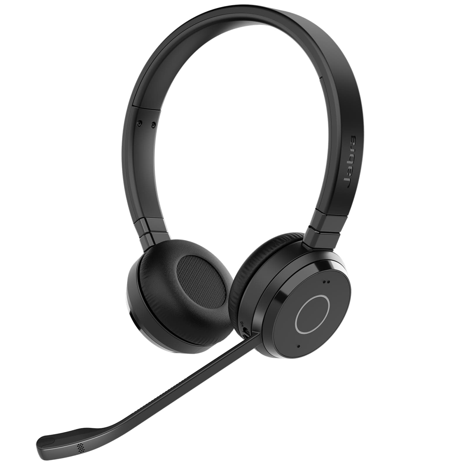 Jabra Evolve 65 Te Casque Stéréo Bluetooth sans Fil (3e Édition 2025), Micro Antibruit, Connexion Double Appareil, Batterie 16h, Adaptateur USB-A, Compatible Multi-Plateformes, Noir - Image 10