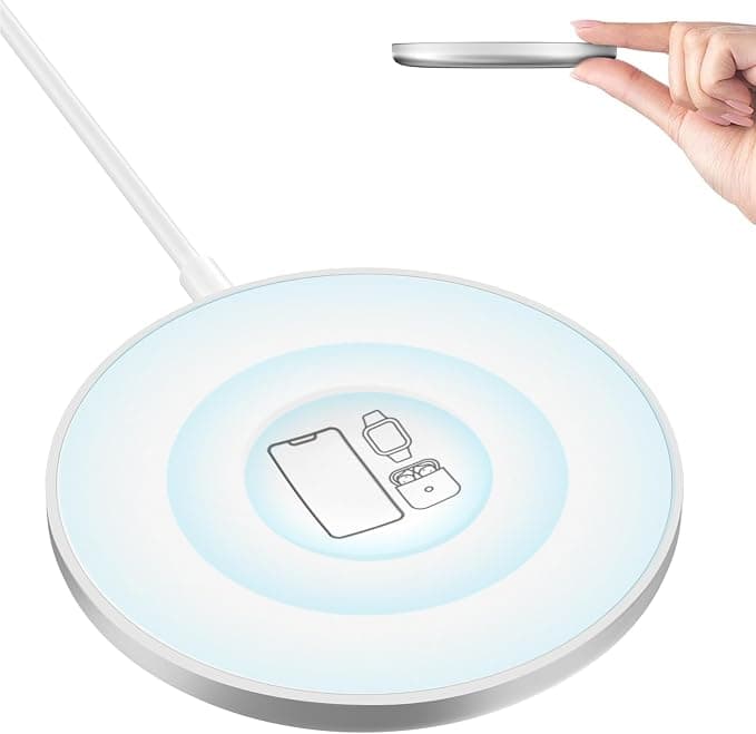 Induction Charger, Mag-Safe Wire Charger Fast Charger Apple Mag-Safe for iPhone 17/16/15/14/13/12 Series, Wireless Magnetic Charging Stand for AirPods 4/3/2/Pro Apple Watch - Image 1