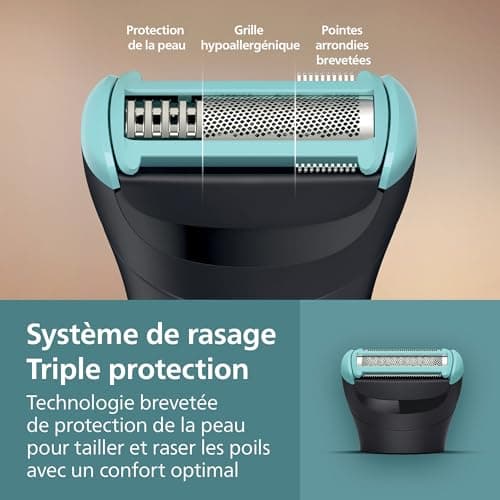 Philips Bodygroom 5000 Series Men's Trimmer with Triple Protection Shaving System, Hair Size and Intimate Shaving, 100% Waterproof, 100 Minute Runtime, BG5470/15 - Image 7
