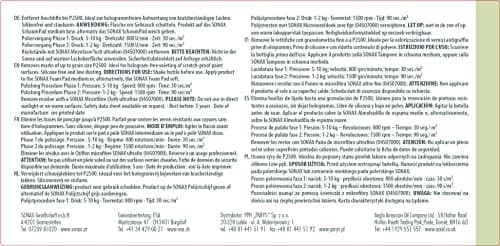 SONAX PROFILINE NP 03-06 (250 ml) polish doux sans hologramme pour peintures neuves et légèrement altérées | Réf: 02081410 - Image 4