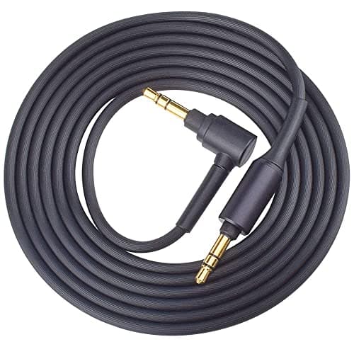 Replacement Audio Aux Cable WH-1000X Wireless Headphones Compatible with Sony MDR-XB950BT MDR-1000X WH-1000XM2 WH-1000xm3 WH-CH700N MDR-100ABN MDR-1A MDR-1ADAC MDR-XB950N1 Black - Image 5