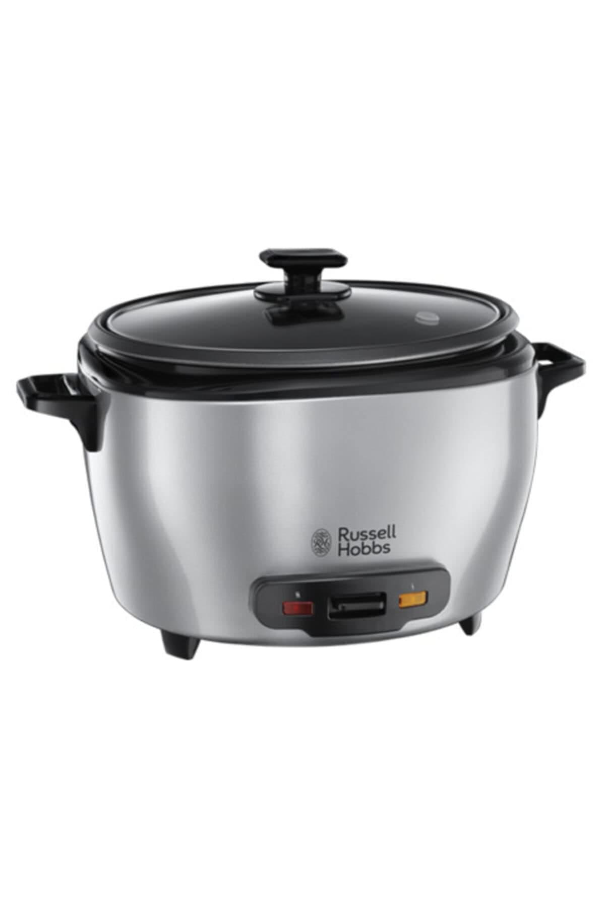 Russell Hobbs Russell Hobbs Maxicook Rice Cooker [Family] (5L, 14 servings, 700W, Spatula & Pod Incl., Auto Hot Stop & Keep, Also Ideal for Vegetables/Fish etc., Non-Stick Bowl) 23570-56